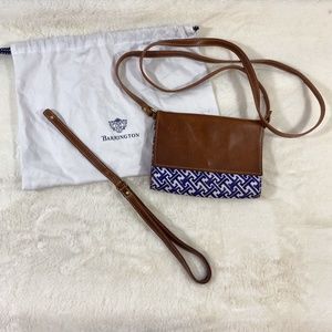 Barrington Catherine Crossbody Blue/White